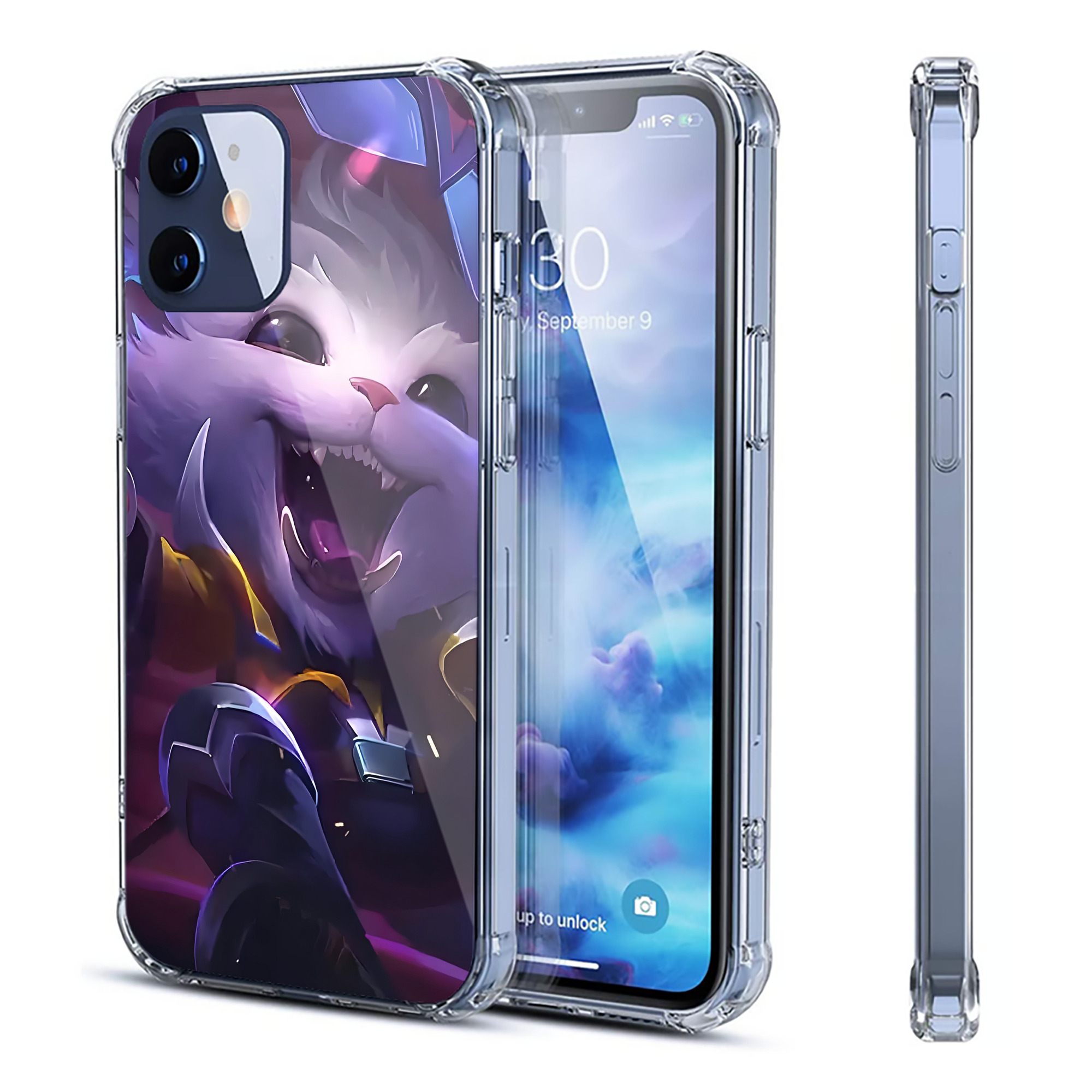 （画像用） リーグ・オブ・レジェンド League of Legends LOL 【iPhone 12シリーズ対応】透明スマホケース（クリアソフトケース）